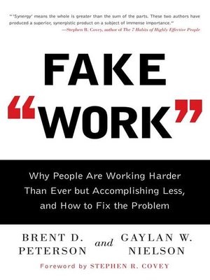 cover image of Fake Work
